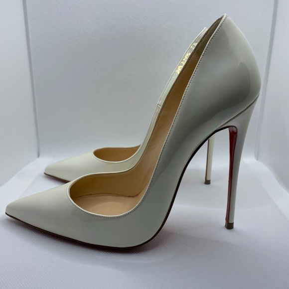Christian Louboutin Shoes - Christian Louboutin White So Kate 120 shoes 37.5